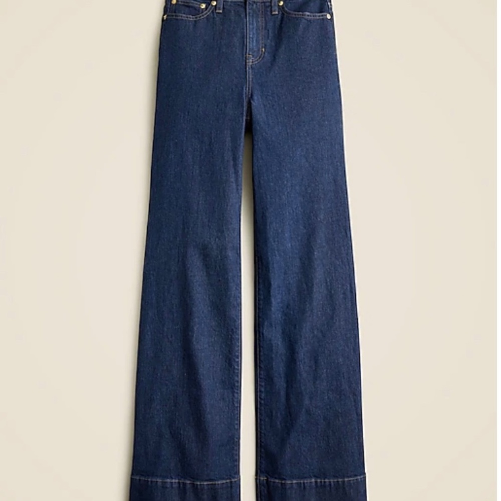 J.Crew Denim Trouser in Black .Brand new,
